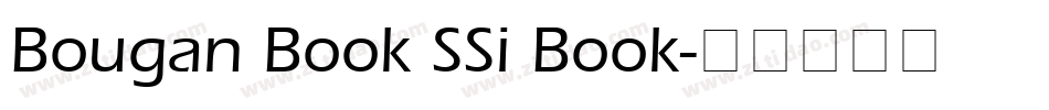 Bougan Book SSi Book字体转换